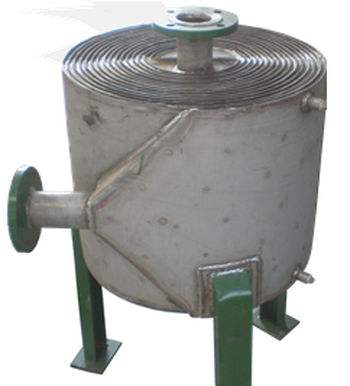 立式螺旋板冷凝器制作 立式螺旋板冷凝器制作