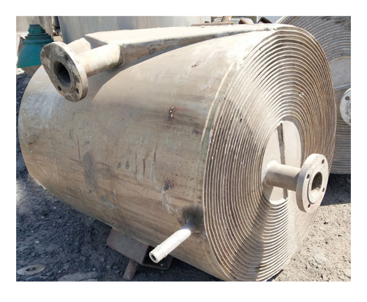 螺旋板換熱器的流動性相對路徑為同一船形 螺旋板換熱器的流動性相對路徑為同一船形